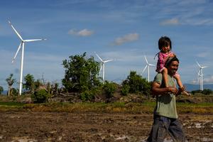 Target penambahan kapasitas terpasang PLTB hingga Tahun 2030